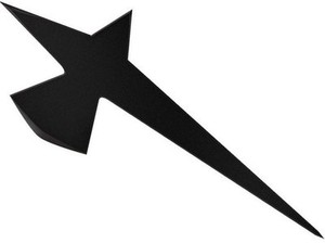 Cold Steel 80TEMPZ Templar Throwing Axe Black 14 Inches