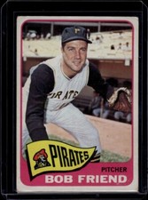 1965 Topps #392 Bob Friend Trading Card