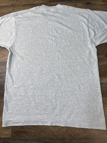 Vintage 90s United Rehab Cartoon Single Stitch T Shirt USA Size Large Gray - Picture 12 of 14