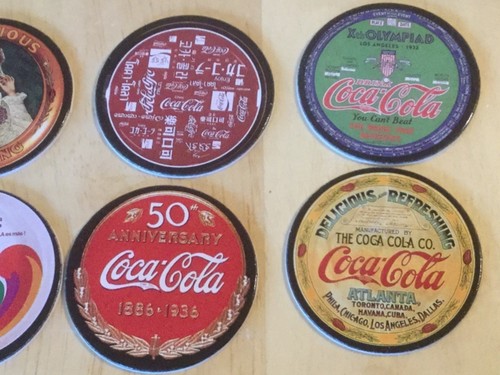 Colección de gorras de Coca Cola, 8 tapas. 1,2,3,4,5,6,7,8. Cartón. Ver fotos. - Imagen 2 de 6