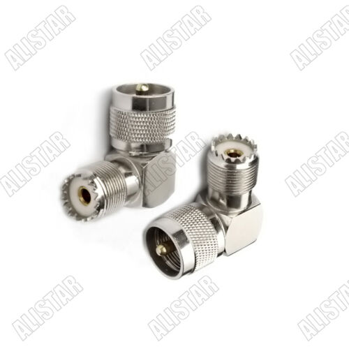 1x UHF PL-259 SO-239 maschio femmina a SMA BNC N TNC UHF F maschio femmina adattatore RF - Foto 26 di 26