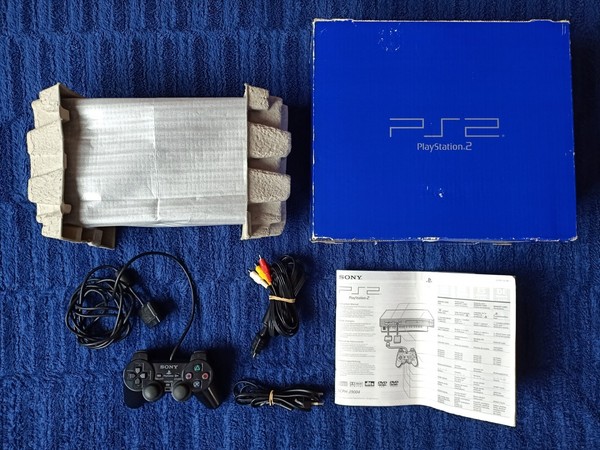CONSOLA SONY PS2 SCPH-39004 PAL EUROPA PLAY STATION DUAL SHOCK 2 PS2