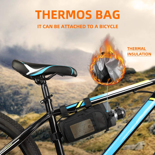 Bike Handlebar Bag Lightweight Waterproof Front Frame Storage Top Tube Bikes ... - Picture 7 of 12