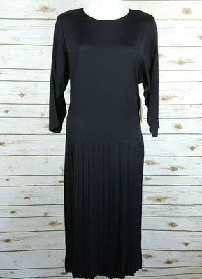 modest black maxi dress