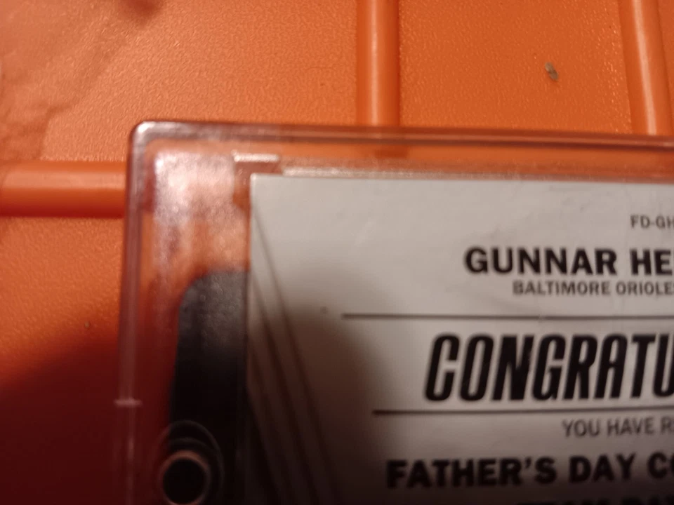 2023 Topps Series 2 - Father's Day Commemorative Team Patches Black #FD-GH... - Image 3 of 4