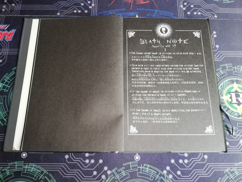 Death Note Notizbuch Notebook Buch Light Yagami Anime Cosplay NEU OVP Federkiel✅ - Bild 4 von 11