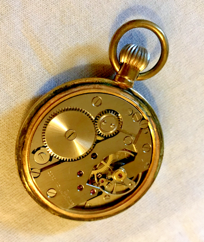 Vendome pocket watch 17 jewels runs tells good time excellent condition - Picture 8 of 11