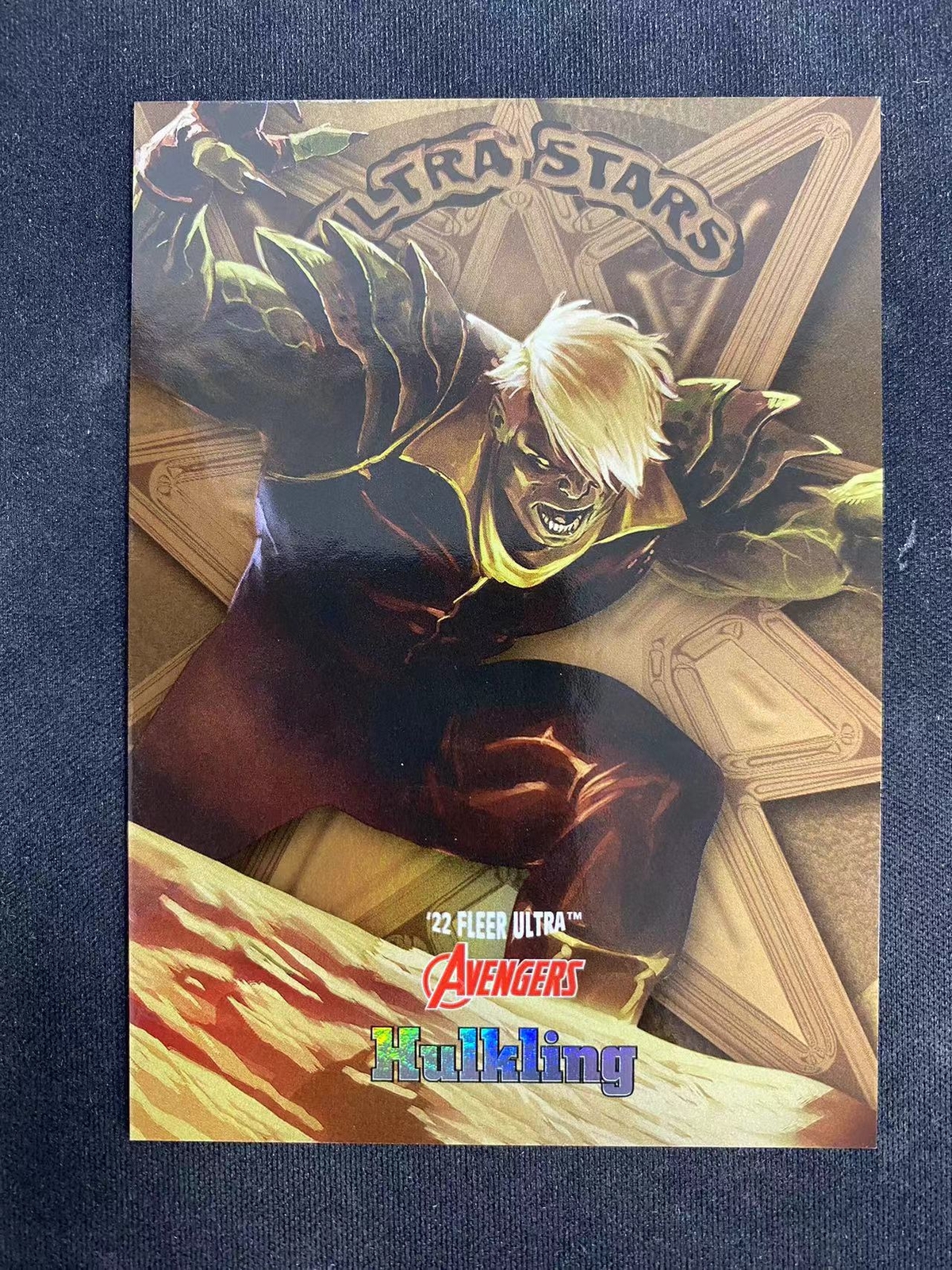 2022 Marvel Fleer Ultra Avengers Hulkling Ultra Stars US21 ZTZ