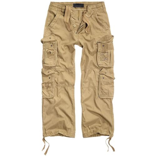 Männer Cargo Hose lang mit vielen Taschen Marken Armee UNBEDRUCKT S bis 7XL - Bild 6 von 9