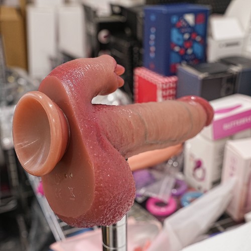 8.9inch Rechargeable Dildo Vibrator Rabbit Clit G-spot Massager Sex Toys Women - Picture 24 of 24