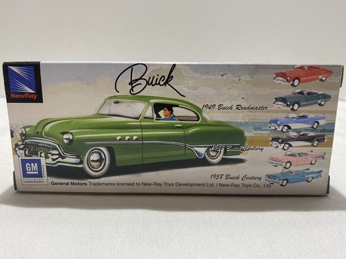 NewRay 1955 Buick 1:43 die cast, blue - Picture 3 of 3