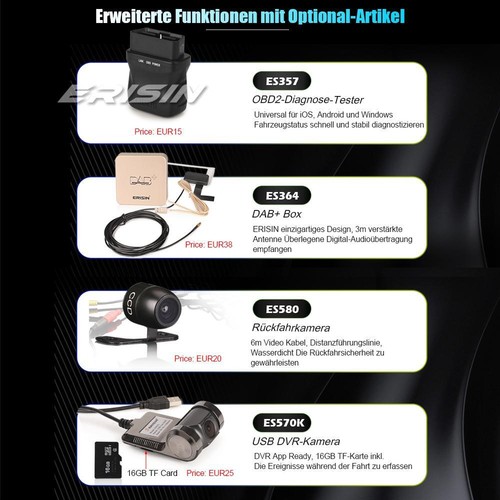 DVD Android 13 GPS Autoradio für VW Seat Passat B6 Golf V VI 5 6 Polo CC Tiguan - Bild 22 von 24