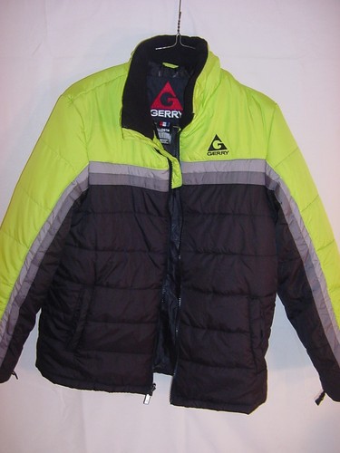 GERRY JACKET with ZIP OUT PUFFY JACKET LINER - Kids Large 14/16 Blue - Picture 4 of 6