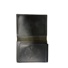 Warrant Card Holder Black Leather De Badged Used Patrol Security Door Staff Duty