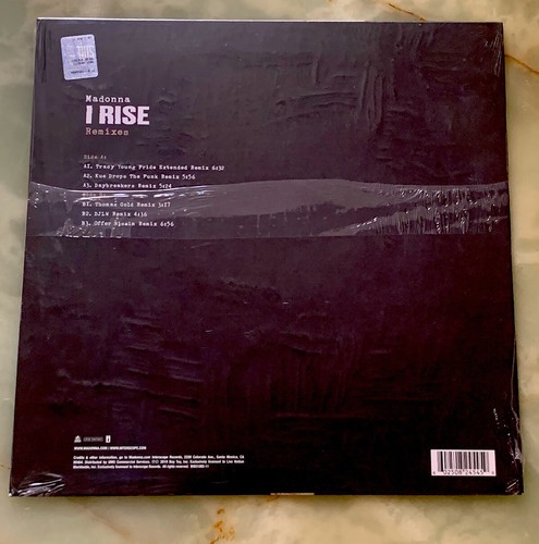 MADONNA New Sealed I Rise Remixes Record Store Day 2020 Exclusive vinyl 12” lp - Picture 4 of 8