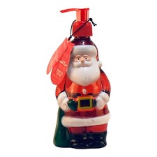 Santa Peppermint Swirl Soap Dispenser