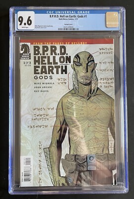 BPRD Hell on Earth GODS #1 CGC 9.6 Retailer Variant Dark Horse Comics Hellboy