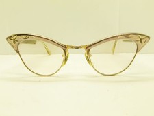 AO American Optical 1/10 12KGF Eyeglass Frames 43-22-140 Silver Vintage 30069