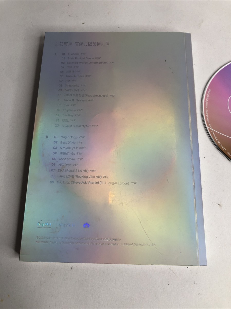 BTS 4th Album (LOVE YOURSELF 結'Answer) L Ver. B DISC ONLY + BTS 4th Album (LOVE YOURSELF 結'Answer) L Ver. B DISC ONLY +