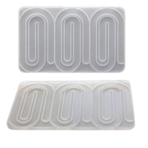 Clip Silicone Mold Bookmark Mold Paper Clip Shape Making Molds S3L1 - Picture 9 of 15