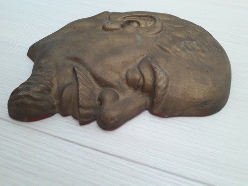 UdSSR Wandflachrelief Wladimir Lenin. Sowjetunion Russland Originalschild - Bild 6 von 12