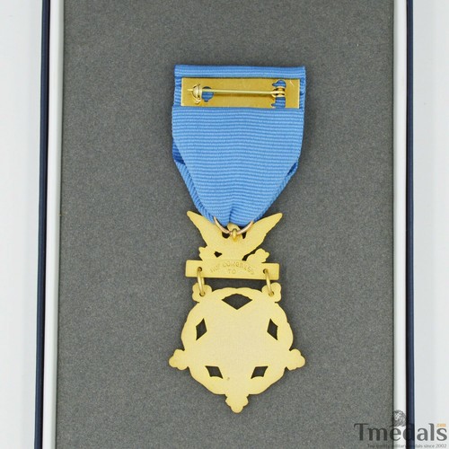 CASED U.S. USA Medal of Honor Army MOH WW1 1914-1918 Order Badge ORDEN Selten! - Picture 2 of 7