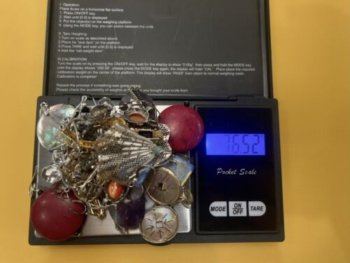 Lot/set 925 sterling silver Piece Earrings 76.5g - Picture 10 of 10