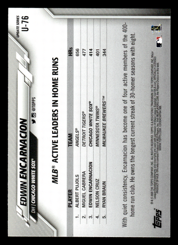 2020 Topps update singles #'s U-1 thru U-150 *Free Shipping* build your lot - Picture 151 of 299