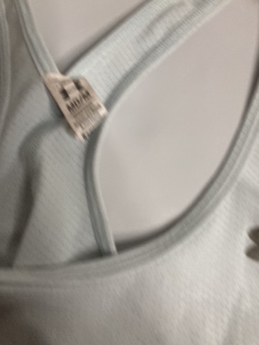 Under Armour Womens Light Blue Tank Top Medium - Picture 2 of 6