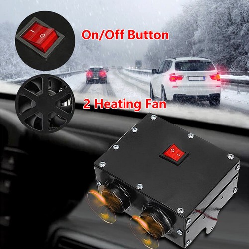 12V Auto SUV Heizlüfter Winter Warm Windschutzscheibe Entfroster Demister Universal - Bild 5 von 11
