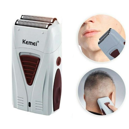 Kemei Tagliacapelli Professionale Kit Tagliacapelli Uomo Tagliatrice Barbiere Salone US - Foto 38 di 44