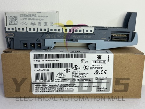 New Siemens 6ES7193-6BP00-0DA0 SIMATIC ET200SP 6ES7 193-6BP00-0DA0 Base Unit - Picture 2 of 6