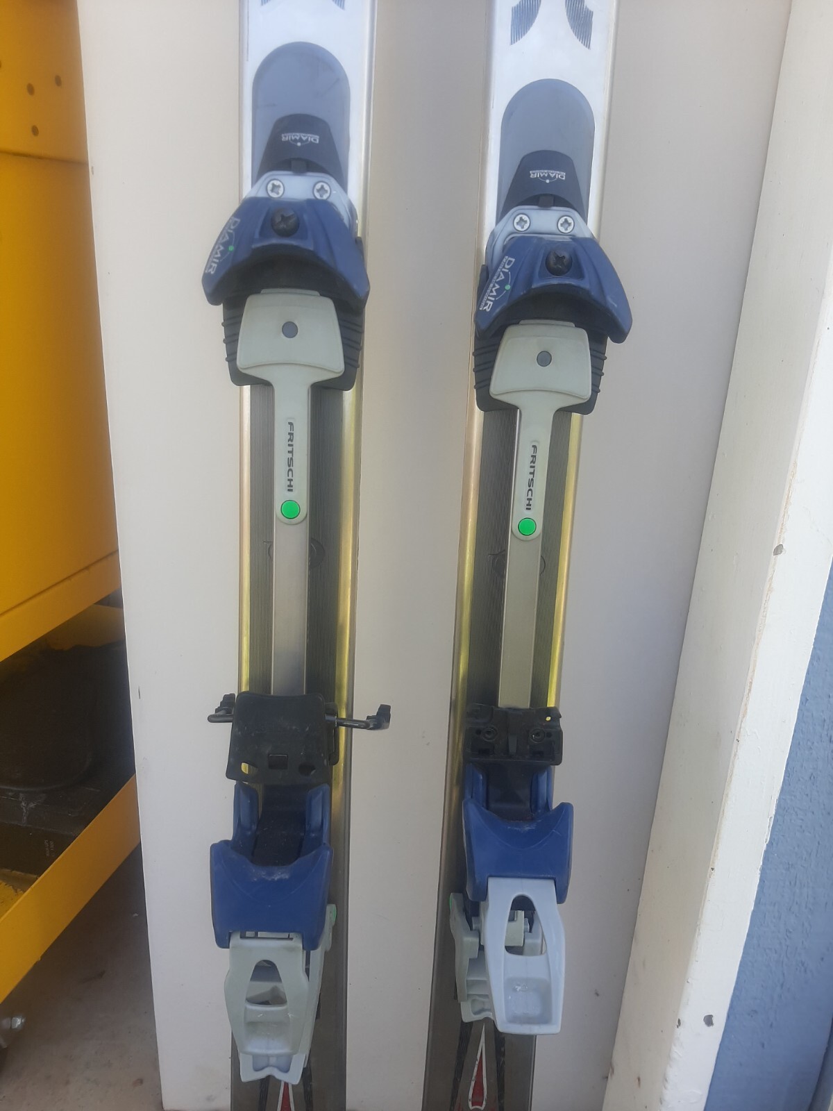 Volant Stainless Steel Shaped Skis Diamir Bindings eBay