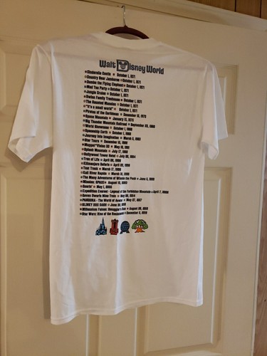 RARE 2019 Opening Days T-Shirt - Walt Disney World NEW WITH TAGS - Bild 3 von 5