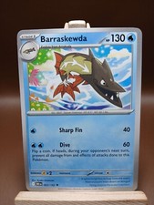 LP Pokemon Barraskewda 063/182 Sv10: Destined Rivals Regular