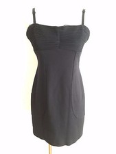 Alice + Olivia Sleeveless Dress Black LBD Size S