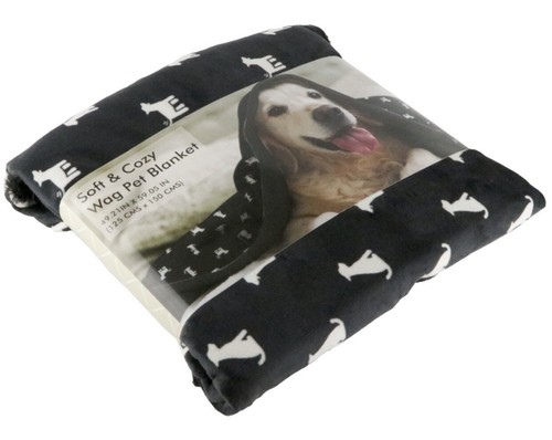 Manta reversible suave y acogedora de 60"" x 50"" para mascotas perros (elige patrón de color) - Imagen 8 de 28