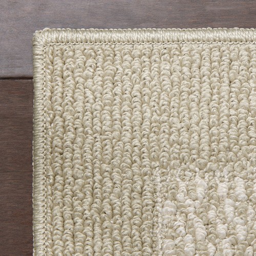 Mainstays Machine Washable Faux Sisal Beige Border Indoor Accent Rug Set - Picture 8 of 8