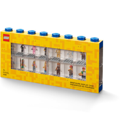 LEGO Storage Products: 40660005 Minifigure Display Case 16 Bright Blue NEW