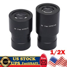 1/2pcs Astronomical Telescope Eyepiece 15mm 23mm FMC Coated Eyepiece Lens
