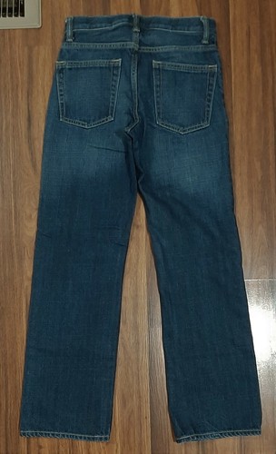 Size 12 R NWOT 26 x 27 Lot of 2 Boys Gap Jeans Straight Fit Adjustable Waist - Picture 4 of 7