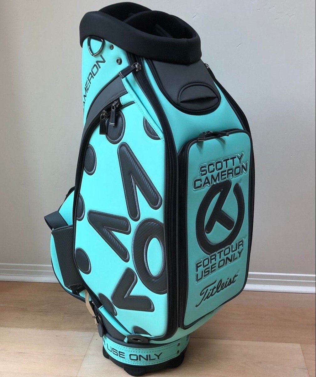 SCOTTY CAMERON スタンドバッグ ティファニーブルーギャンブラー Scotty Cameron Circle T Tour Use Only Supercar Staff Cart