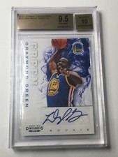2012-13 Panini Contenders DRAYMOND GREEN Rookie RC Auto BGS 9.5/10 Warriors