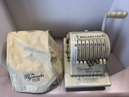 Paymaster Check Writing Machine - Series 8000 Ribbon Writer (SHOP) - Picture 2 of 9