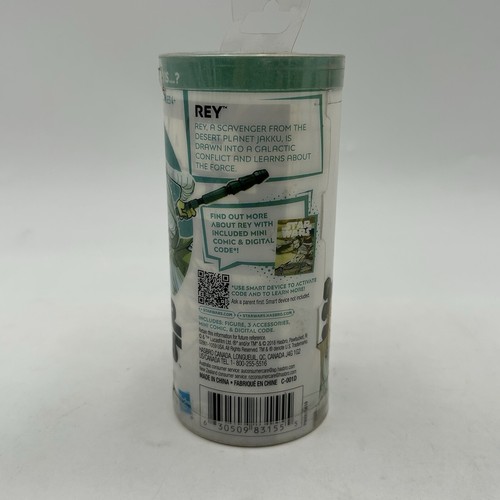 Disney Star Wars Who In The Galaxy Is Rey Action Figure w Mini Comic Collectible - Picture 3 of 6