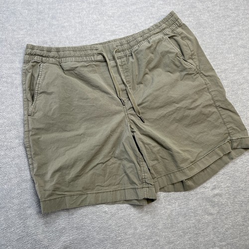 LL Bean Shorts Women Large Stretch Ripstop Pull On Drawstring Chino Chore Travel - Picture 2 of 11