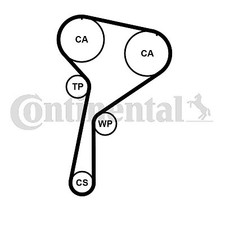 CONTINENTAL CTAM (CT1184WP1) Wasserpumpe+Zahnriemensatz für MERCEDES NISSAN