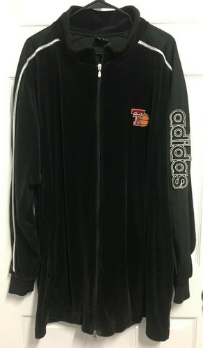 TEXAS TECH RED RAIDERS Basketball Herren schwarz Warmup Shooting Jacke 2XT Adidas