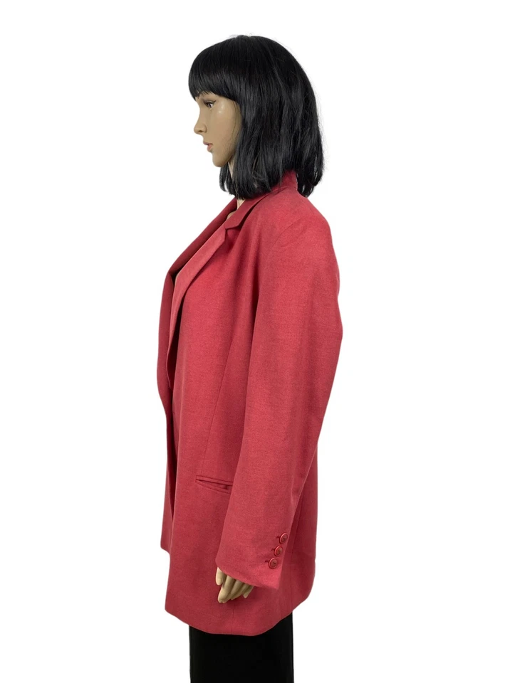 bogner soft long blazer angora womens size US 10 - Image 4 of 4