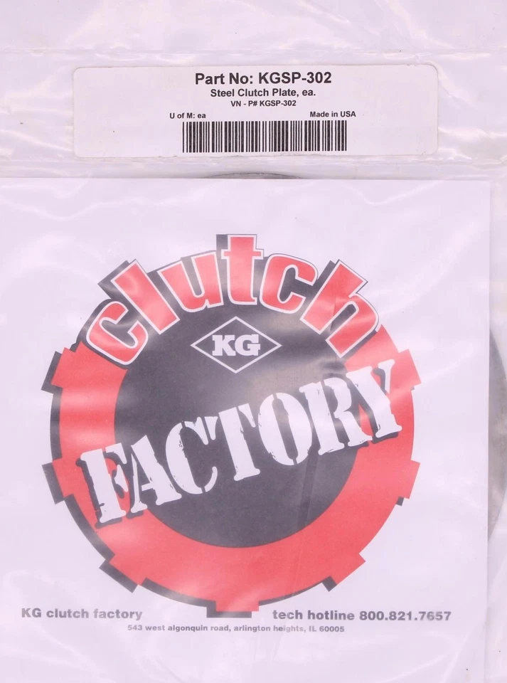 KG Embrague Fábrica KG Número de pieza - KGSP-302 Foto 2 de 2